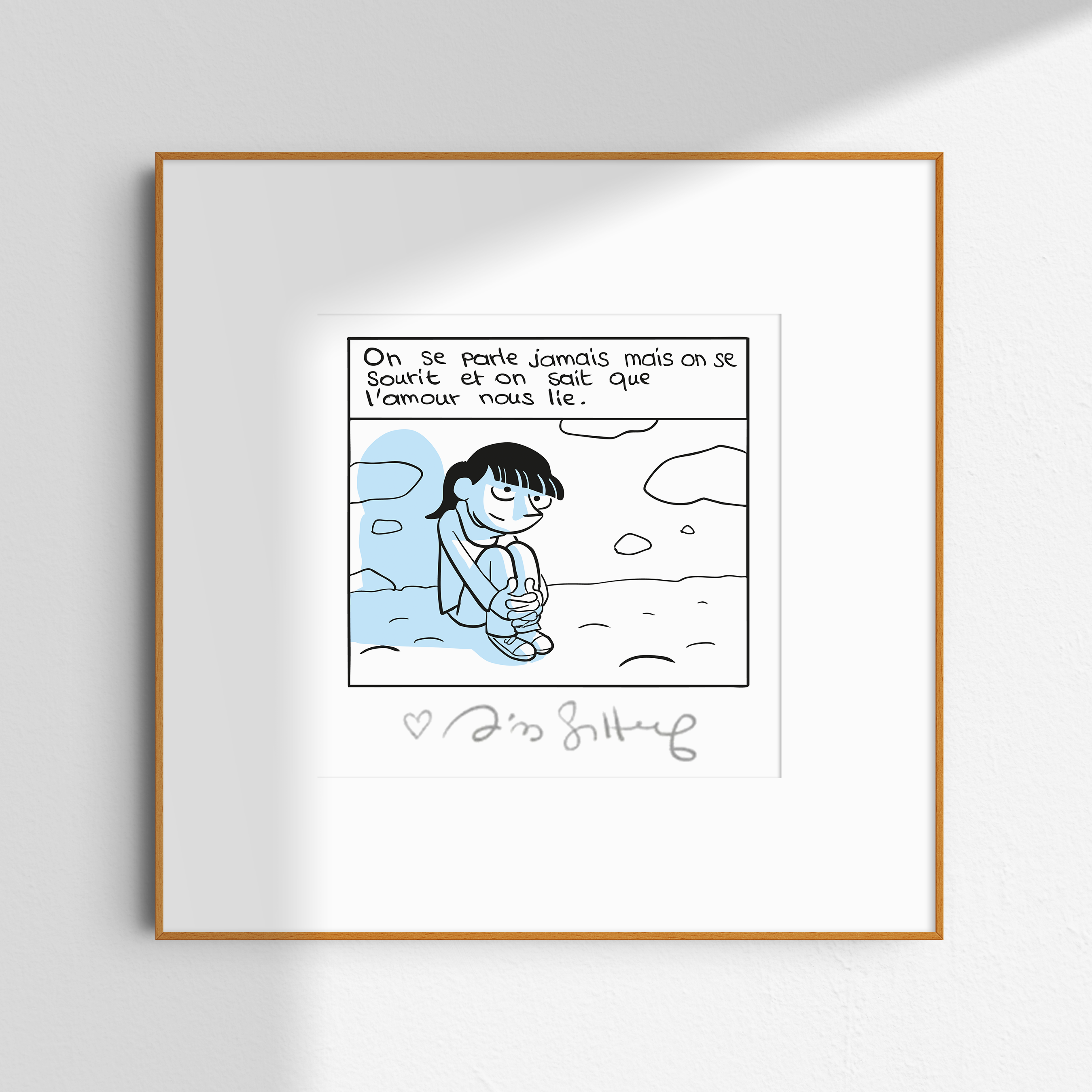 <font color="red">Nouveau !</font> <br>Collection Petit Carré<br><strong>LES CAHIERS D'ESTHER</strong> <br> "L'Amour" <br> <font color="red">Tirage signé par Riad Sattouf </font>