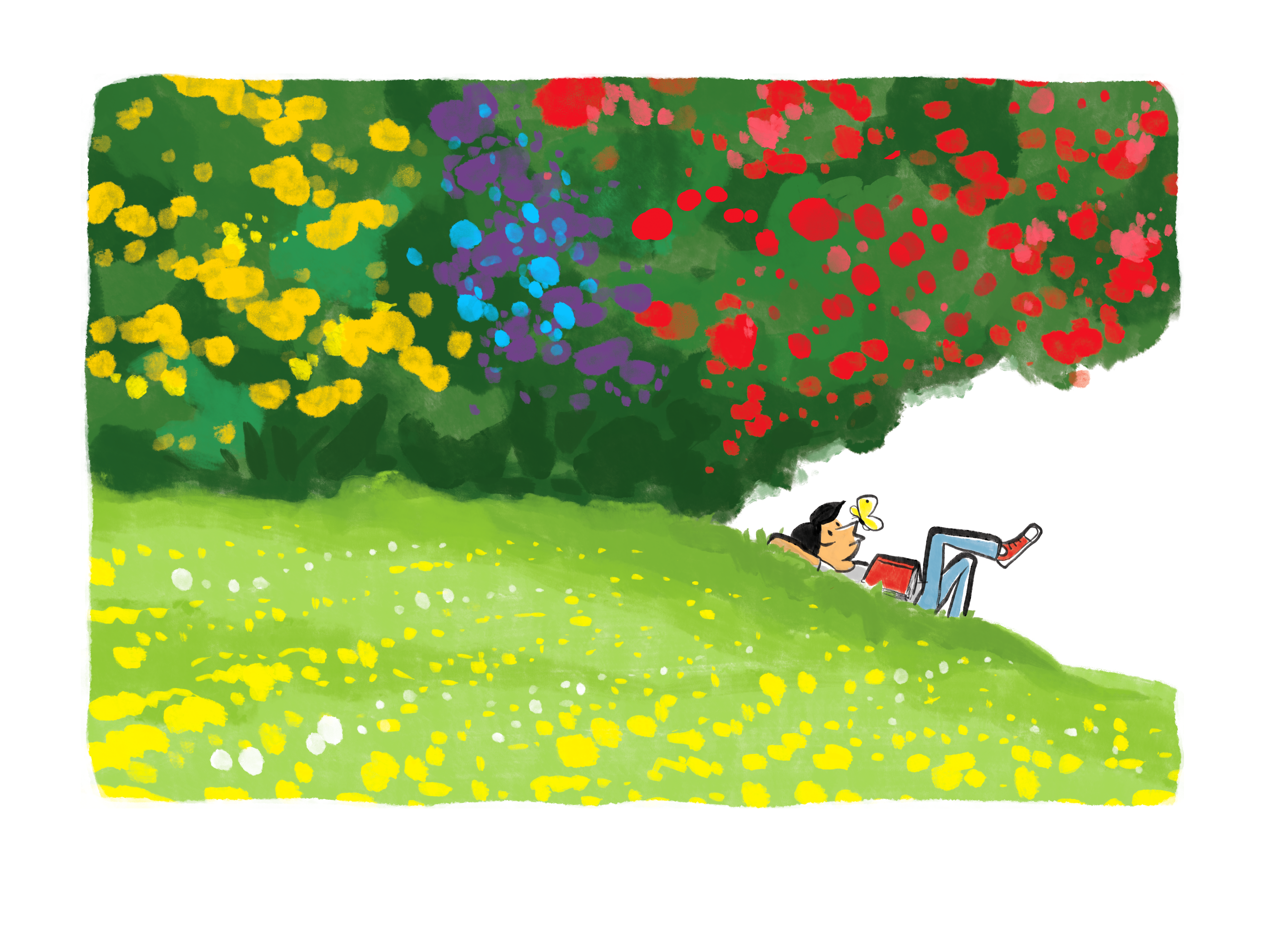 <strong>LES CAHIERS D'ESTHER</strong> <br> "Les Petites Fleurs" <br> <font color="red">Tirage numéroté et signé par Riad Sattouf </font>