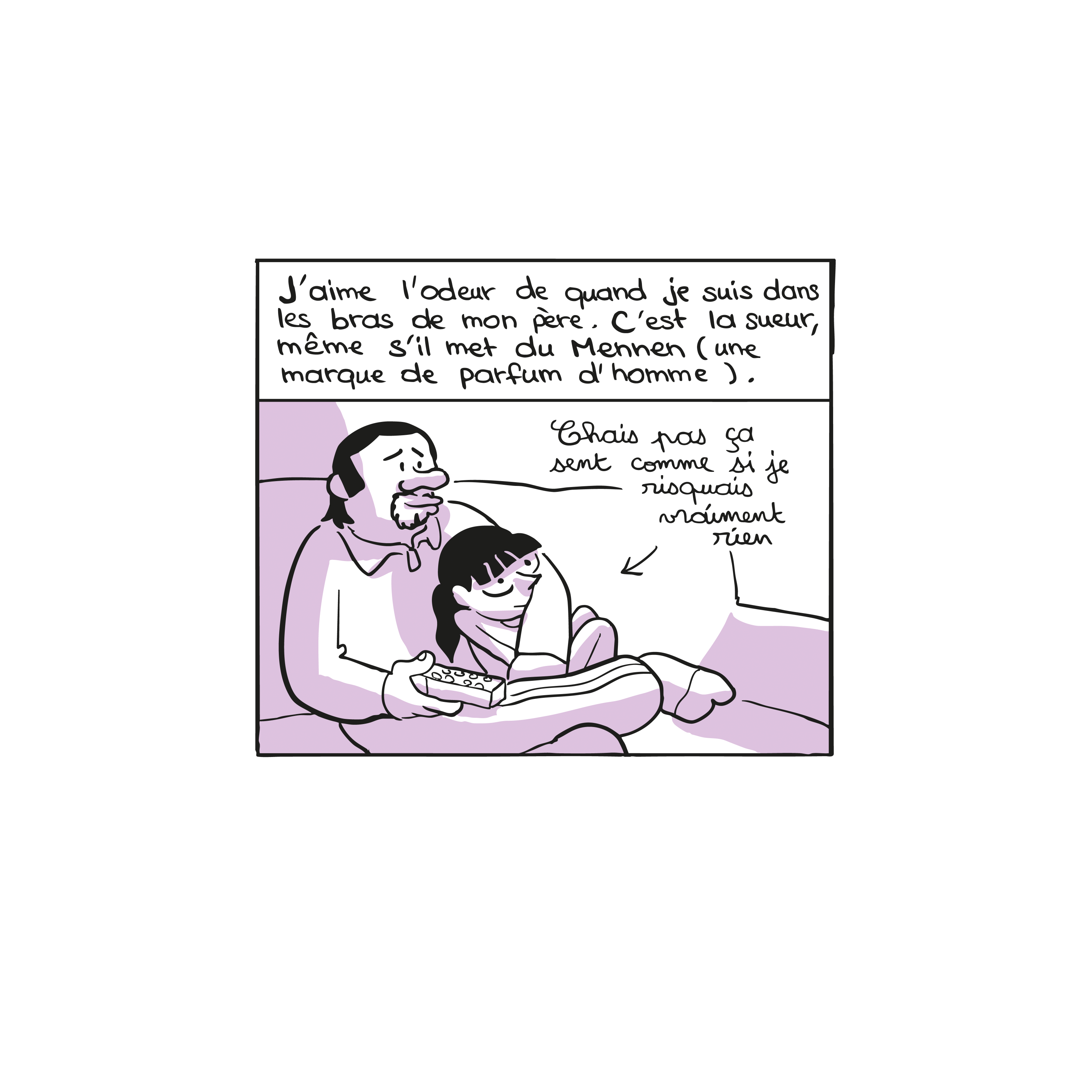 <font color="red">Nouveau !</font> <br>Collection Petit carré<br><strong>LES CAHIERS D'ESTHER</strong> <br> "Les Bras de mon père" <br> <font color="red">Tirage signé par Riad Sattouf </font>