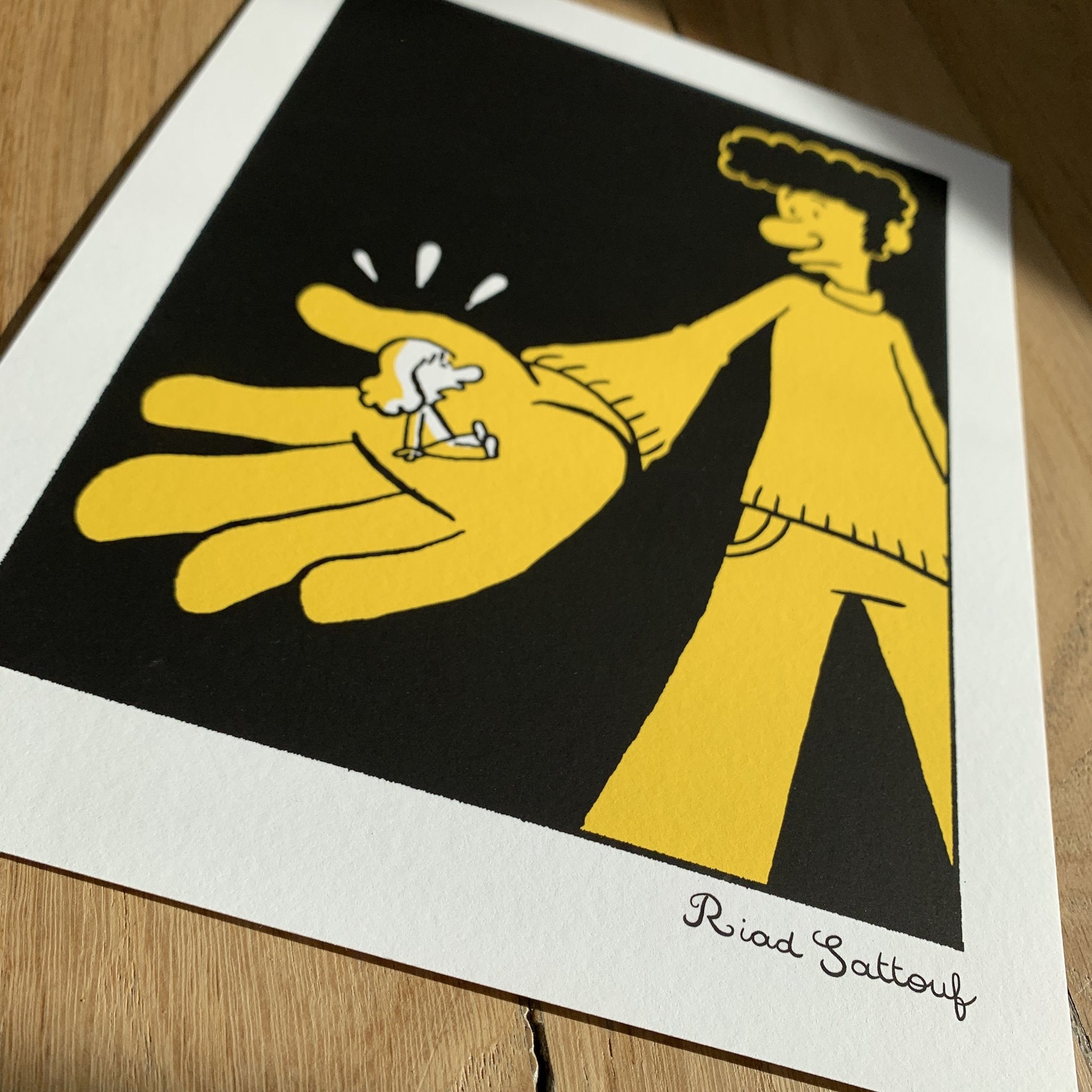 <strong>L'ARABE DU FUTUR </strong> <br> "La Main du père"