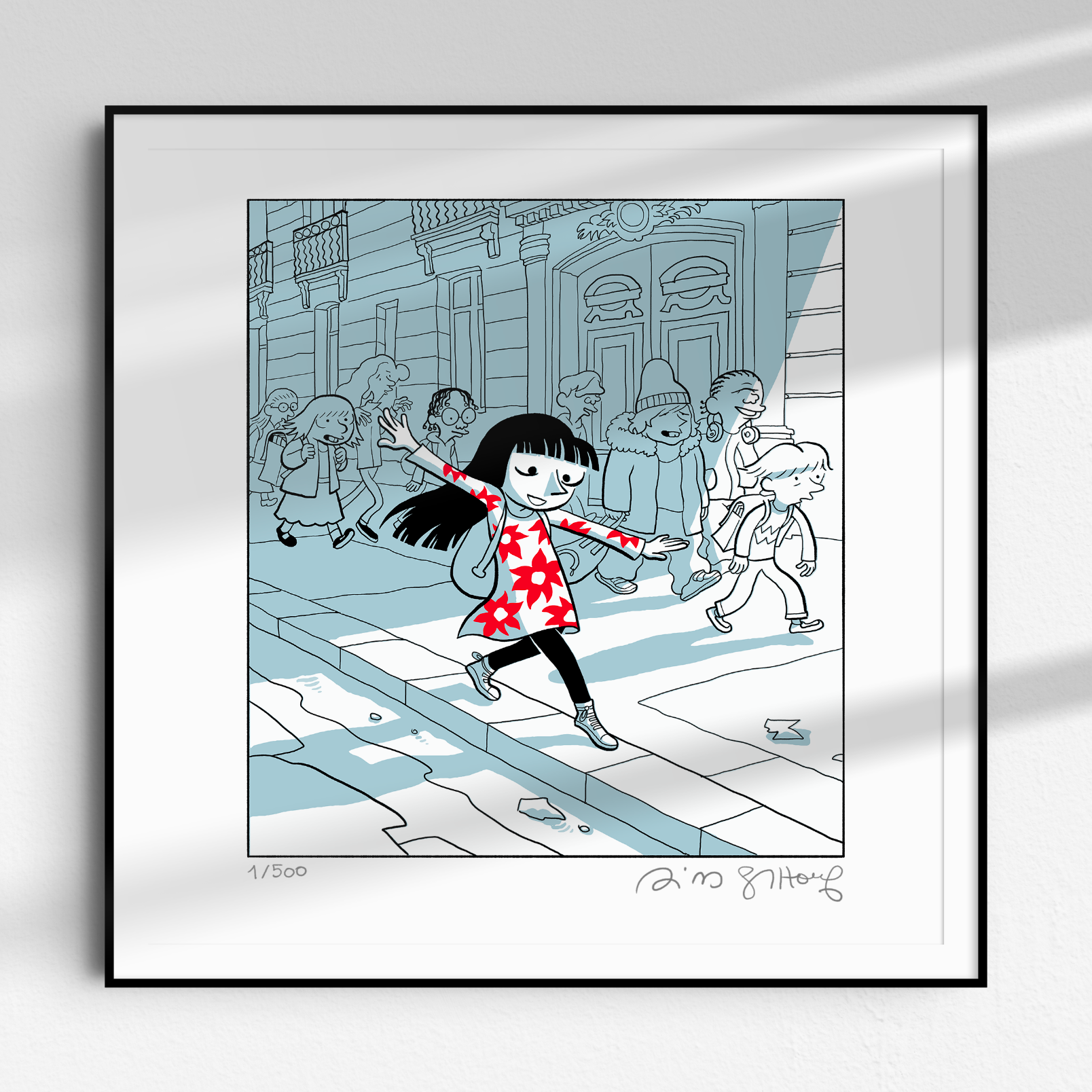 <strong>LES CAHIERS D'ESTHER</strong> <br> "Histoires de mes 10 ans" <br> <font color="red"> Tirage numéroté et signé par Riad Sattouf </font>