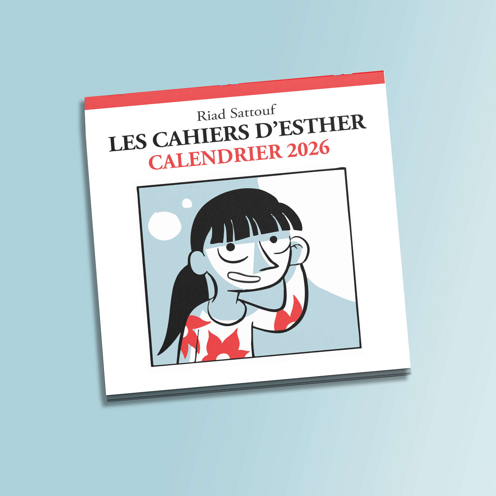 <font color="red">Nouveau !</font> <br>Calendrier 2026 Les Cahiers d'Esther