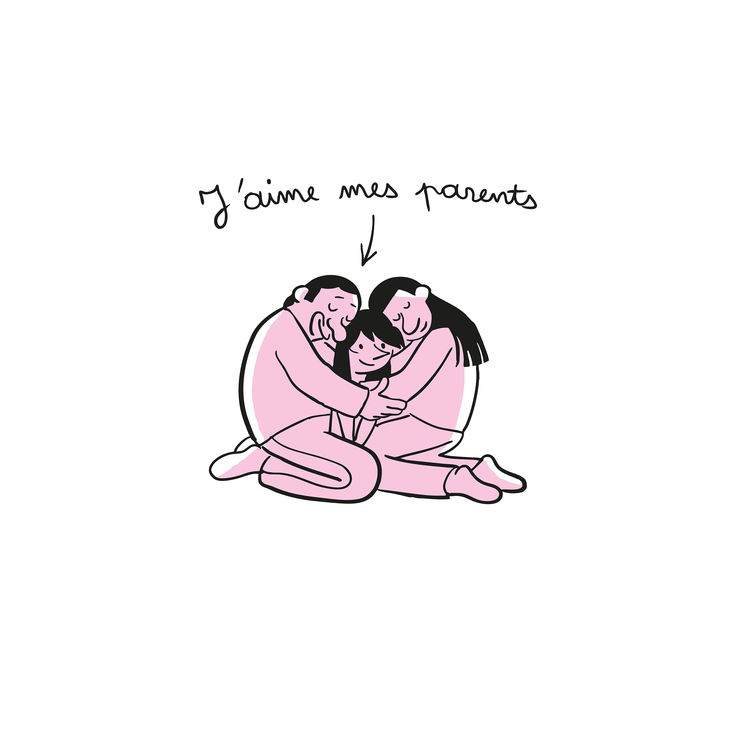 <font color="red">Nouveau !</font> <br>Collection Petit carré<br><strong>LES CAHIERS D'ESTHER</strong> <br> "Mes Parents" <br> <font color="red">Tirage signé par Riad Sattouf </font>