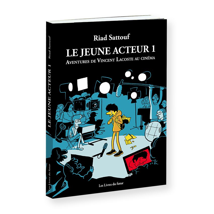 THE YOUNG ACTOR 1 <br> <font color="red">Books signed by <br> Vincent Lacoste et Riad Sattouf</font>
