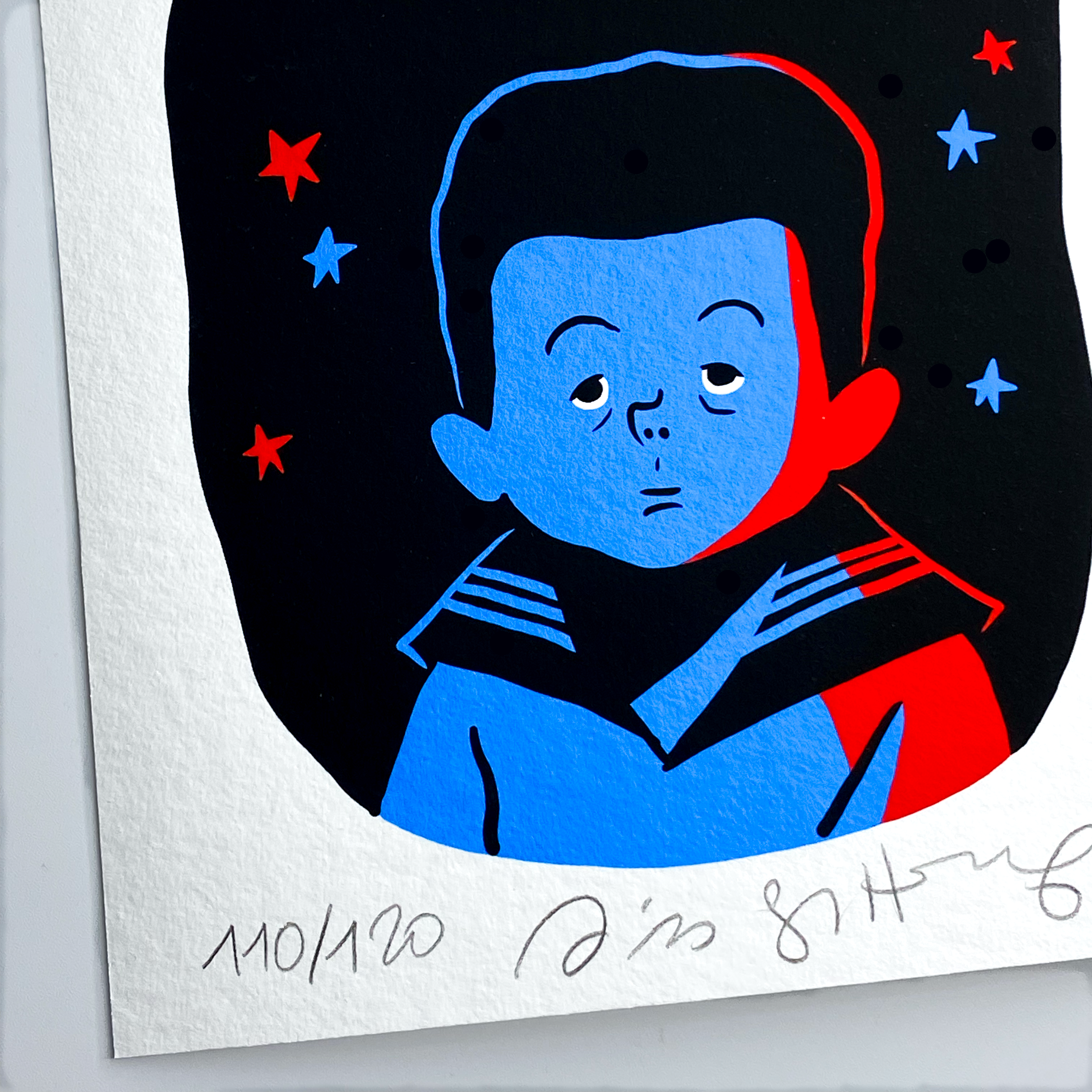 <strong>Livre « Terre des Hommes » d'Antoine de Saint-Exupéry<br> Illustré par Riad Sattouf <br></strong><font color="red"> ÉDITION LUXE limitée à 120 exemplaires, accompagnée d'un tirage d'art inédit numéroté, signé et annoté par Riad Sattouf. </font>