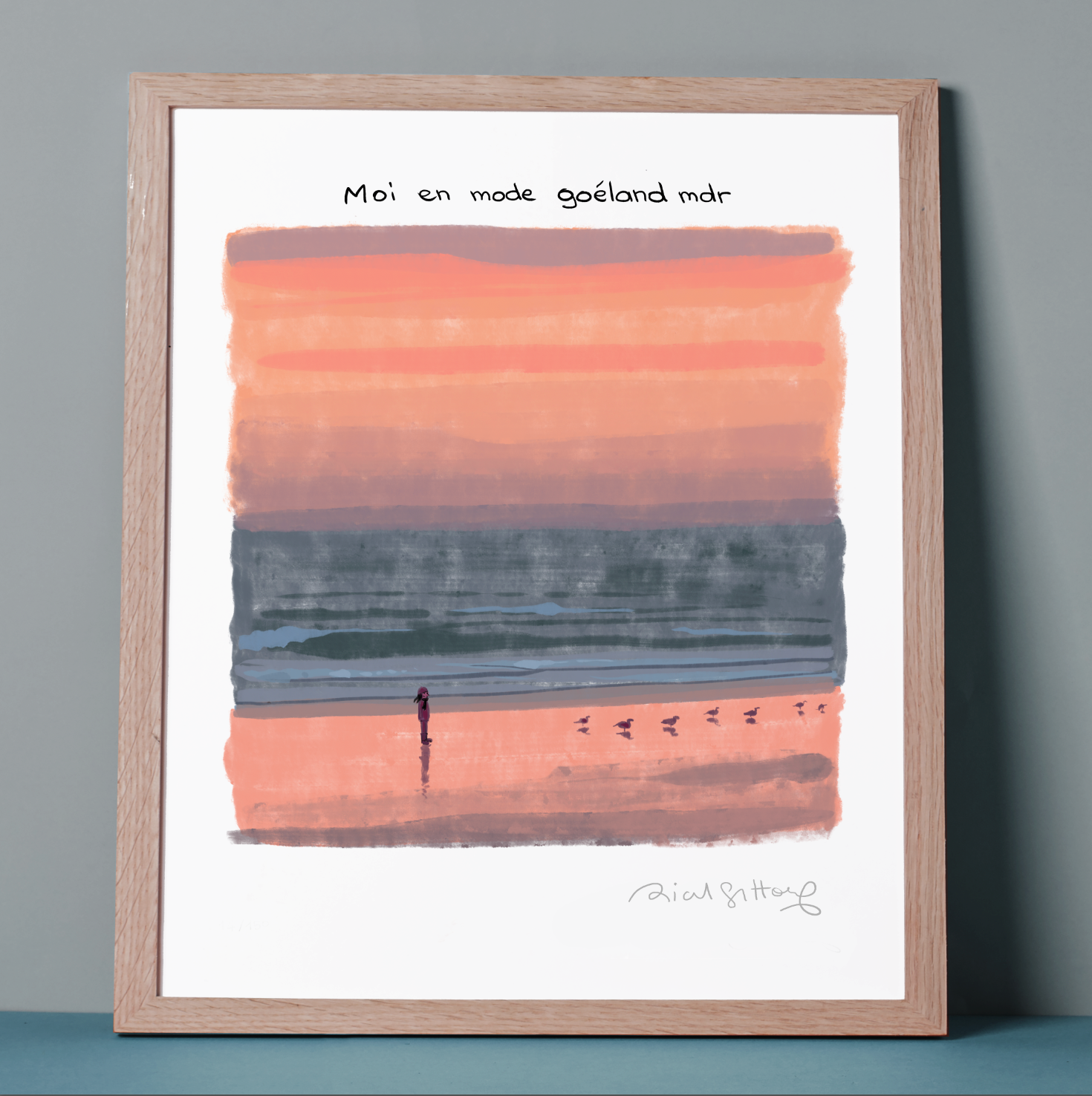 ESTHER'S NOTEBOOKS <br> "Gull style"<br> <font color="red">Signed by Riad Sattouf </font>