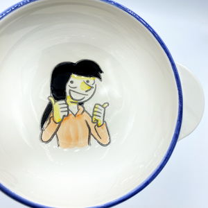 <font color="red">New !</font><br> Collector style bowl  <br> "La vraie Esther mdr"