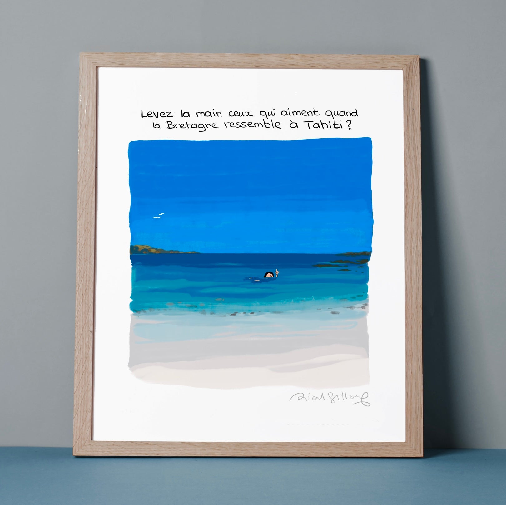 ESTHER'S NOTEBOOKS <br> "Tahiti in Brittany" <br> <font color="red"> Signed by Riad Sattouf </font>
