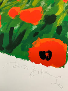 ESTHER'S NOTEBOOKS <br> "The Poppies" LARGE FORMAT<br> <font color="red"> Exclusive edition signed <br> by Riad Sattouf </font>